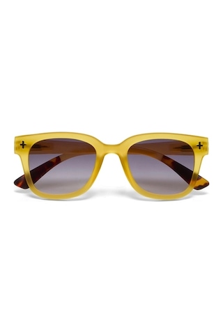 Okkia Giovanni Siyah Lens Unisex Güneş Gözlüğü Sarı Çok Renkli