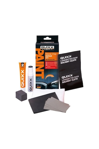 QUIXX® Oto Boyası Taş İzi Onarım Seti-Siyah Boya