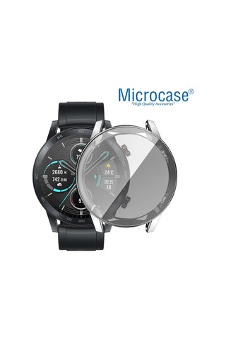 Honor Watch Magic 2 46Mm Önü Kapalı Tasarım Silikon Kılıf