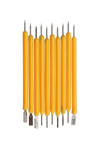 3v 38mm Led Amber Sarı Filament Retro Tungsten Led 10 Adet