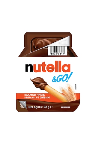 Nutella&go Kakaolu Fındık Kreması Ve Grissini 28 Gr - 12 Adet