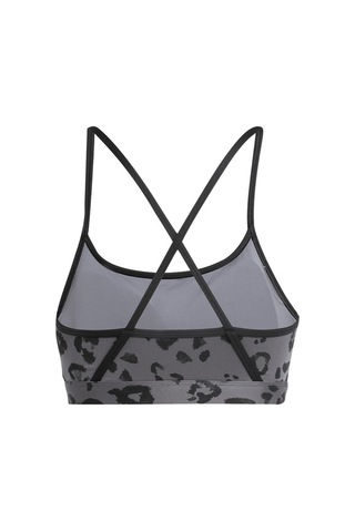 Adidas Gri Kadın Sporcu Sütyeni Aer Ls Bra Aop Jn2662