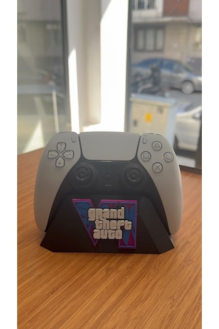 Gta Vı Temalı Ps5 Kol Standı Özel Tasarım Kontrolcü Standı