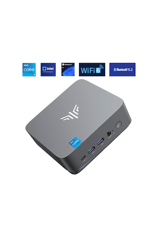 Nipogi AD16-MATE i5-12450H 8 GB 512 GB NVMe SSD W11P Mini Pc