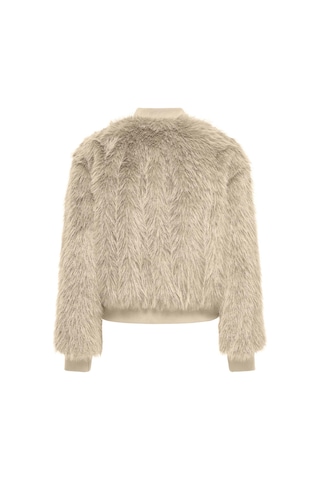 Only Manny Kadın Krem Polar Ceket 15322405-ps Krem