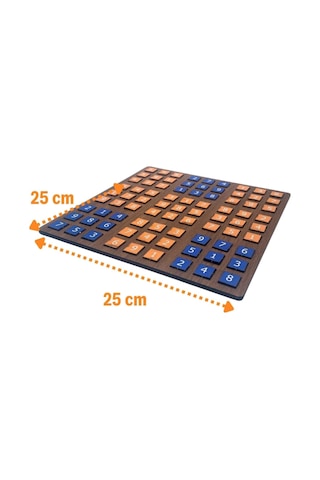 Beeri 9 Bölümlü Ahşap Sudoku Eğitici Oyun Seti