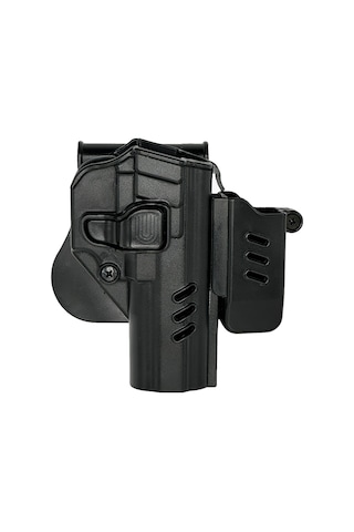 Black Grips Browning 14'lü Uyumlu Tekli Şarjörlü Taktik Polimer Kılıf // Siyah Siyah Black Grips Browning 14'lü Uyumlu Tekli Şarjörlü Taktik Polimer Kılıf // Siyah Siyah