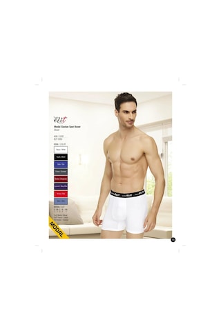 Tutku Elit Erkek Modal Elastan Spor Boxer 1252 - 12 Adet 001