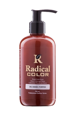 Radical Color New 25/pumpkin Amonyaksız Su Bazlı Saç Boyası 250 Ml 1 Adet Bal Kabağı