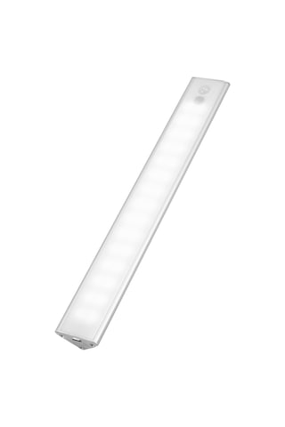 Ranyeek Alüminyum Koltuk Dolabı Lambası - 120 İnsan Ve Işık Sensörlü, 300lm, 2000mah Pil, Usb-c Şarj, 60 Led 2835, Sürekli Aydınlatma, Manyetik Montaj, Tekli Paket Beyaz