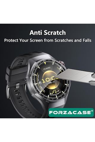 Forzacase Huawei Watch Gt6 Pro 46mm İle Uyumlu Temperli Kırılmaz Cam Ekran Koruyucu - Fc861