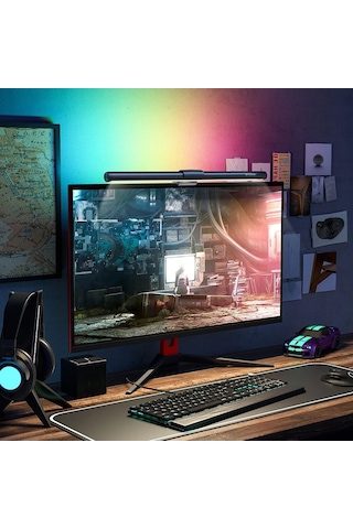 Blitzwolf Bw-Cml2 Rgb Oyun Monitör Işık Çubuğu Dokunmatik
