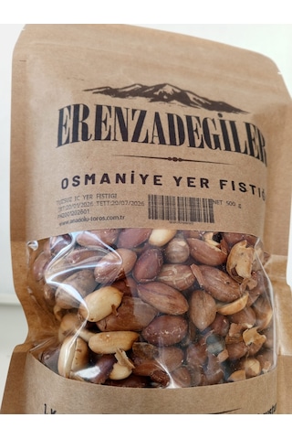 Renzadegiler Osmaniye Tuzsuz Yer Fıstığı İçi 500 G Doğal, Sağlıklı Atıştırmalık