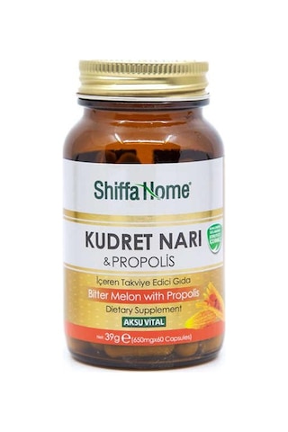 Aksu Vital Kudret Narı - Propolis 60 Kapsül