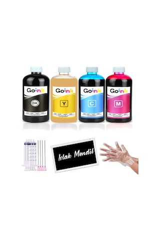 Goink Epson L6550 112 Pigment Mürekkep 4x250 ml (Uyumlu)