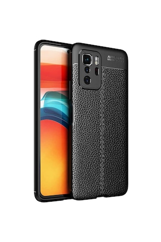 Xiaomi Poco X3 Gt Kılıf Zore Niss Silikon Kapak Siyah