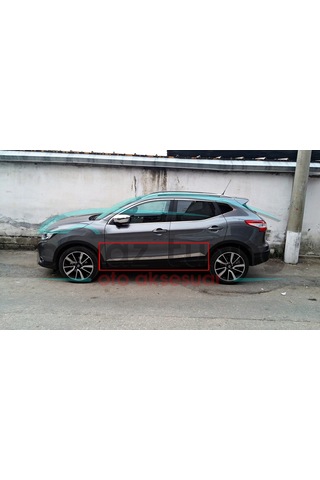 Nissan Qashqai Yan Kapı Çıtası Krom 2014-2015-2016-2017-2018-2019