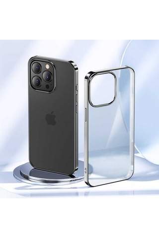 Benks iPhone Uyumlu 13 Benks Matte Electroplated TPU Kapak ZORE-219983 Pembe