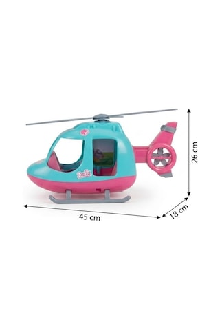 Sally Love To Fly 45 Cm 2 Kişilik Oyuncak Helikopter Hareketli Pervane Ve Direksiyon Mekanizmalı