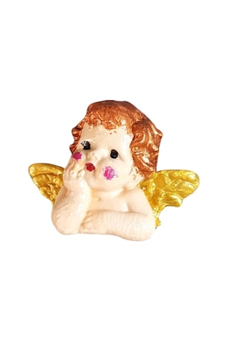 Uretti - Ayşe 7362 5742 El Yapımı 3'lü Sevimli Melek Magnet Seti - 4 X 5 Cm 4cm