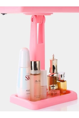 Gaman Işıklı Makyaj Aynası Pembe