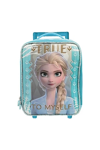 Frozen Çekçekli Anaokulu Çantası Box True To Myself Mor