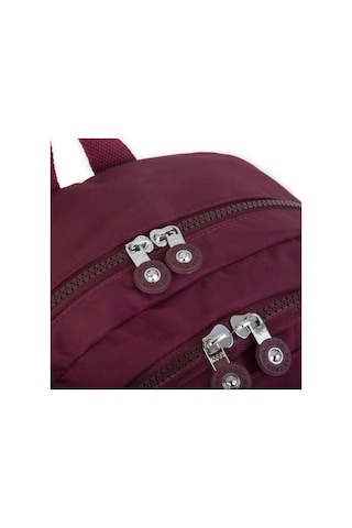 Nas Bag Unisex Zararlı Kimyasal İçermeyen Waterproof Sırt Çantası Bordo Bordo