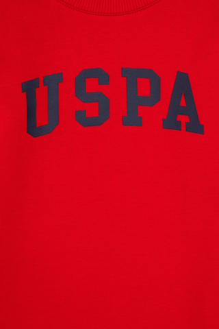U.s. Polo Assn. Erkek Çocuk Kırmızı Sweatshirt 50313830-vr171 Basıc Kırmızı
