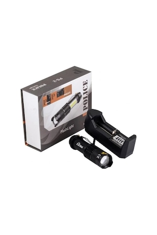 Police Ps-2 Cree Q5 Led Şarjlı El Feneri
