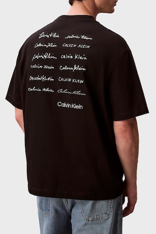 Calvin Klein Erkek T Shirt Lv04re828g Ub1 Siyah
