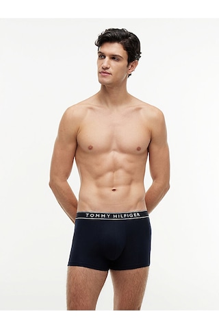 Tommy Hilfiger Um0um03882 3p Trunk Dtm Erkek Boxer Lacivert