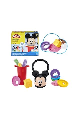 Play-doh Disney Junior Happy Stackable Oyun Seti Okul Öncesi Çocuklar İçin Oyuncak 2 Yaş Ve Üzeri Çocuklar İçin Sanat Ve El İşi Hediyesi
