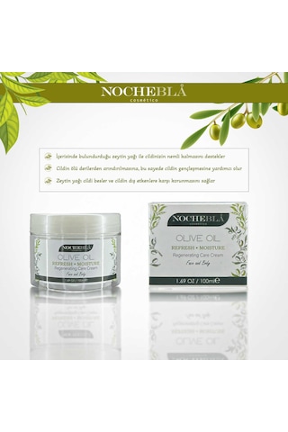 Nochebla Vegan Zeytinyağlı Nemlendirici Bakım Kremi 100 ML