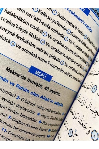 41 Yasin Çanta Boy Türkçe Okunuşlu Ve Mealli - Merve Yayınları