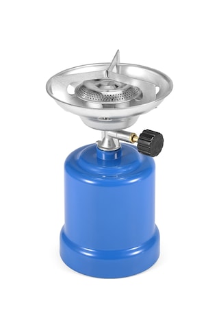 Kosona Kamp Stovu Taşınabilir Kahve Çalıştırıcı 190g Gaz Kutusu İçin İğne Valfli Dışarıda Kullanım Isıtıcı Tr-2190 Gümüş