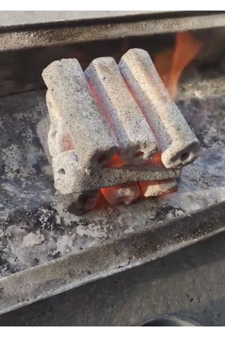 10 Kg Delikli Briket Mangal Kömürü