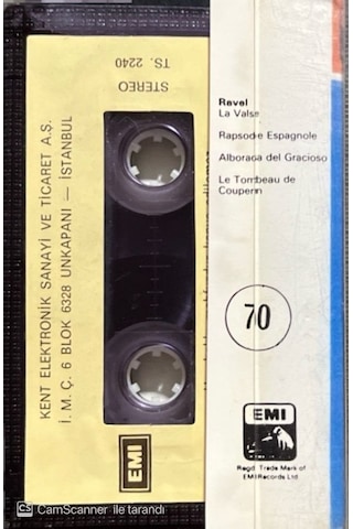Plak Değildir Kaset Tir Herbert Von Karajan Ravel La Valse Clas