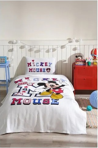 Özdilek Disney Tek Kişilik Nevresim Takımı Mickey Mouse Collage G