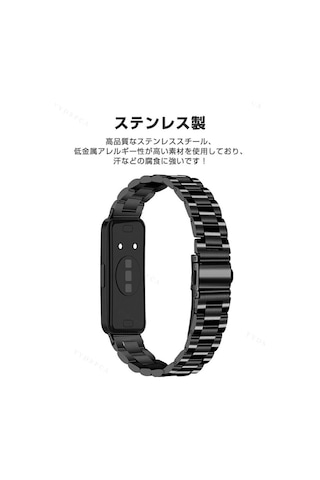 Huawei Band 11/11 Pro İle Uyumlu Kordon Klipsli Metal Band 04 +kısaltma Aparatı