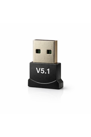 Bluetooth Usb Dongle V5.1 Kablosuz Bağlantı Adaptörü