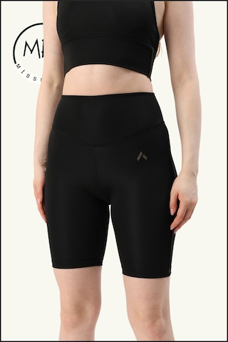 Kadın Siyah Yüksek Bel Toparlayıcı Biker Şort Kısa Spor Tayt Likralı Dalgıç Biker Tights 1043 Siyah Haki