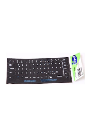 Addison 300162 Türkçe F Black Klavye Sticker