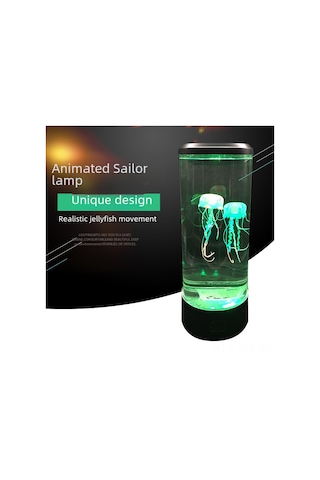 Yaleker Usb Güçlü 2.5w Deniz Kestanesi Şekilli Led Lamba - Uzaktan Kumanda İle Aydınlatma Yoğunluğu Ayarlı, Ev Dekoru Ve Ambiyans Işığı