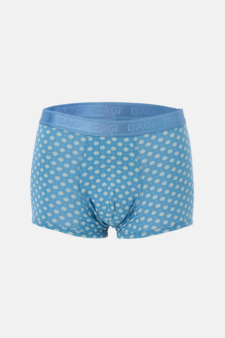 Dagi Erkek Mavi Micro Modal Boxer-2-3 Adet- 4210mm