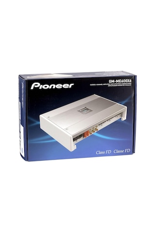 Pioneer Gm-me600x6 / Dış Mekan Ve Tekne Kullanımı İçin Deniz Sınıfı 6 Kanallı Sınıf Fd Amplifikatör 600 Wat