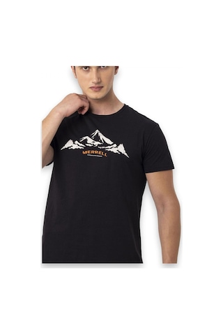 Merrell Taurus M Kısa Kollu Siyah Erkek T-Shirt Siyah
