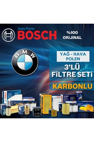 Bmw 1.16D F20/F21 Bosch Filtre Bakım Seti 2012-2015 (495329500)