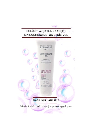 Selülit Ve Çatlak Karşıtı Sıkılaştırıcı  Etkili Vücut Jeli 250ml