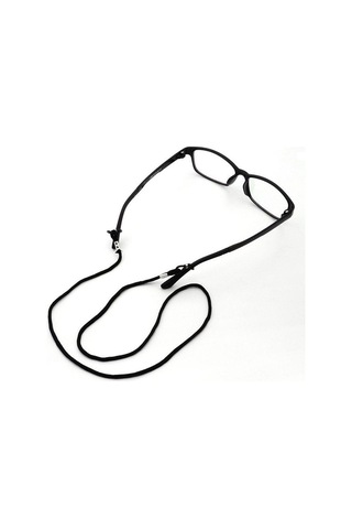 Gözlük Askısı Boyun Kordonu Spor Gözlükleri Güneş Gözlüğü Halat Tutucu Dize Siyah