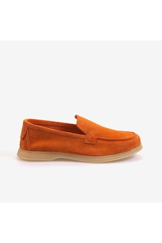 Rouge Kadın Loafer 0172 Turuncu Süet